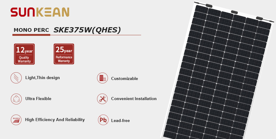 Bảng điều khiển năng lượng mặt trời linh hoạt 370 ~ 375W siêu linh hoạt